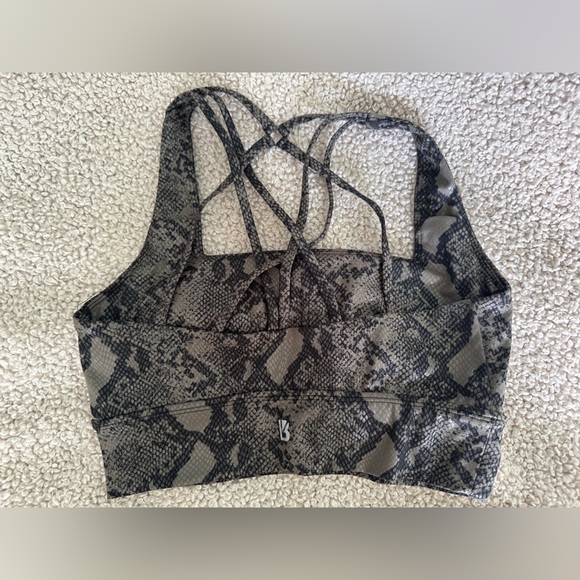 Buff Bunny Collection Snake Print Bra and Leggings Set - Picture 7 of 8